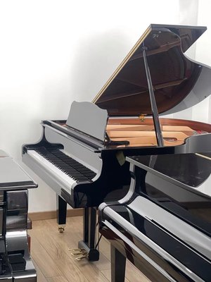 賽樂爾GS126鋼琴印尼原裝進口原木色亞光音色干凈通透配檀木黑鍵