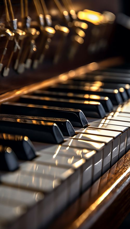 古典音樂(lè)西方樂(lè)器鋼琴樂(lè)器琴鍵攝影圖 攝影圖