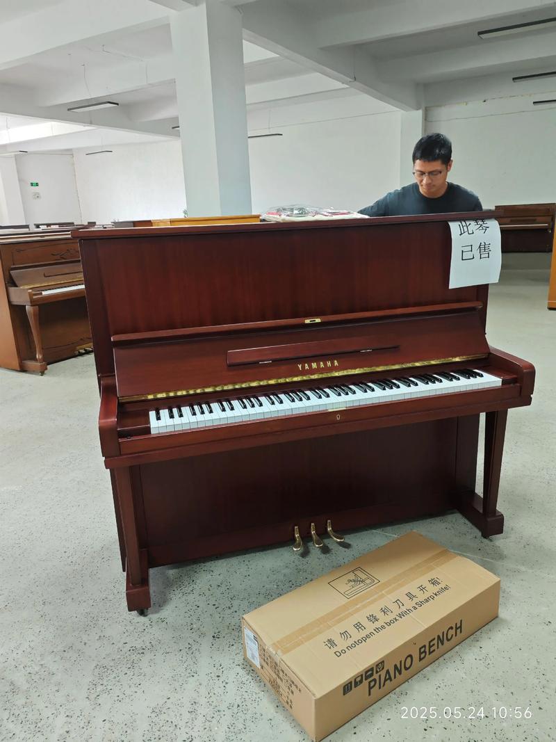 雅馬哈鋼琴.日本進口原裝實木產(chǎn)品,雅馬哈鋼琴啞光木紋1972