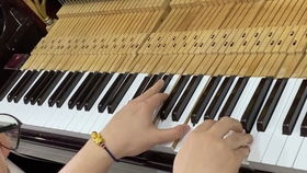 90年代瓦格納W71日本二手鋼琴 東陽公司獨立定弦與德國雷諾琴錘的專業點評